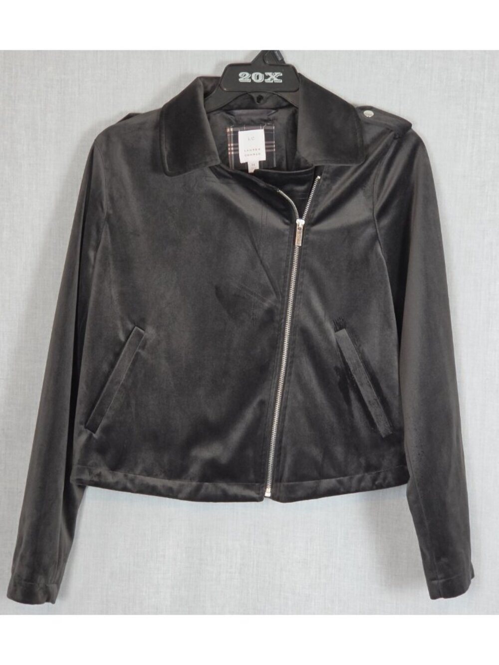 Lauren Conrad Suede like Jacket Women's M Fall Short Lightweight Party Casual